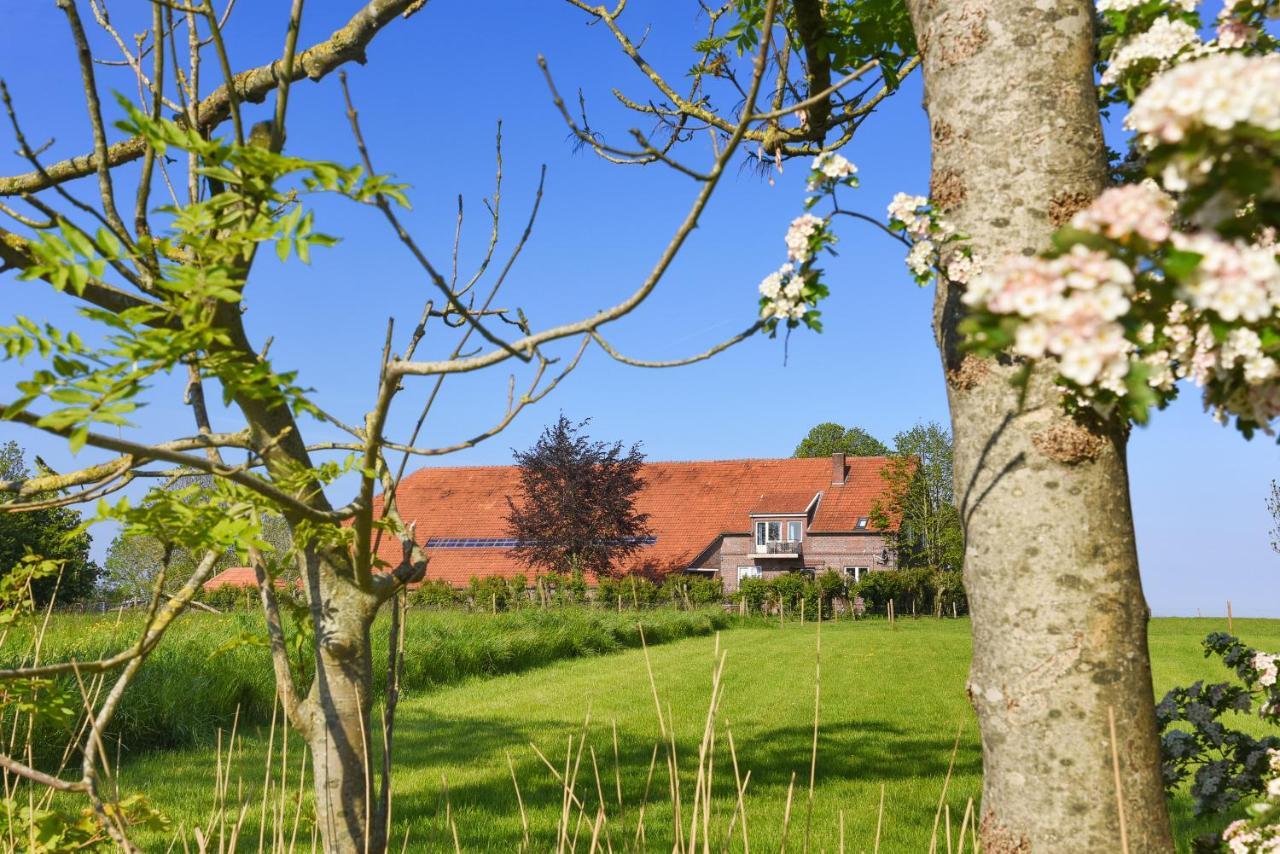 Ferienwohnungen Auf Dem Ferienhof An Der Schafweide Werdum Exterior photo